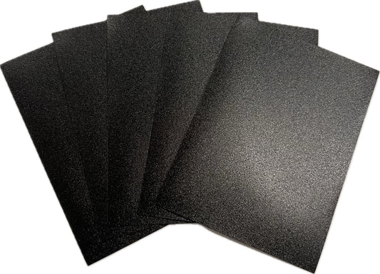 Standard Size Card Sleeves - Black - 100 Count - 66 x 91mm
