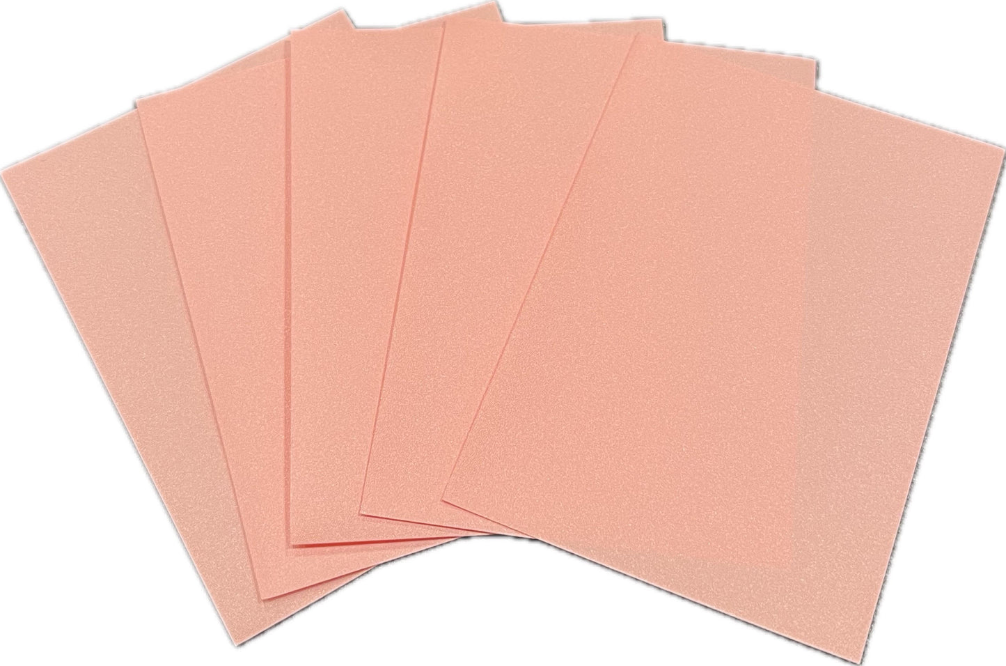 Standard Size Card Sleeves - Pink - 100 Count - 66 x 91mm